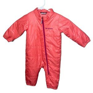 Columbia 6 12m One Piece Suit 6 Months Baby Snowsuit Fall Water Resistant Spring